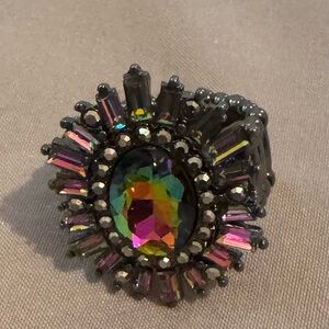 Elegant Multicolor Statement Ring